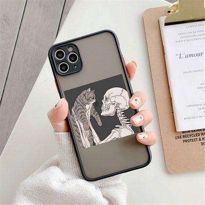 Funda para Teléfono con Impresión de Calavera Creativa y Sencilla - Image 6