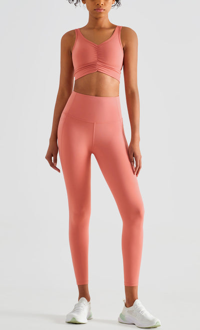 Pantalones Deportivos Levantacaderas con Bolsillos Laterales y Cintura Alta - Image 13