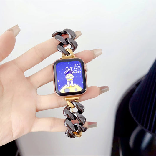 Reloj con Correa de Cerámica y Acero Inoxidable