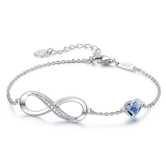 Pulsera de Plata Esterlina para Mujer - Amor Eterno Minimalista - Image 23
