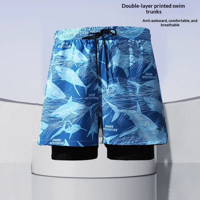 Shorts de Baño Holgados Secado Rápido para Hombre - Image 11