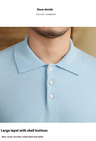 Polo Casual Ejecutivo en Algodón y Lino Transpirable - Image 18
