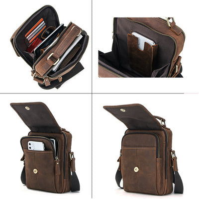Bolsa Cruzada Hombre Estilo Europeo - Bandolera Moderna para Viajes - Image 3