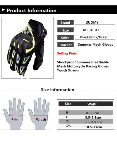 Guantes de Protección Integral Anti-caídas para Ciclismo de Montaña - Image 3