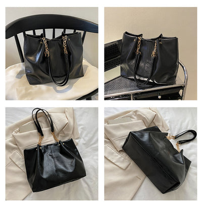 Bolsa Tote de Gran Capacidad con Cadena de Hombro - Diseño Suave Premium - Image 18