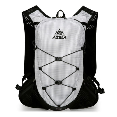 Mochila de Senderismo AZELA con Patrón Grid, Ligera y Transpirable para Trail Running y Camping - Image 4