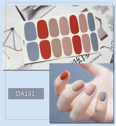 Paleta de Esmalte de Uñas Desprendible con Colores Degradados - Image 7