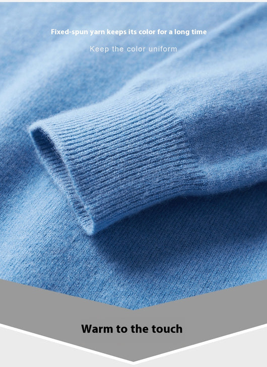 Suéter Interior Básico Cuello Redondo para Hombre Adulto Mayor - Image 44