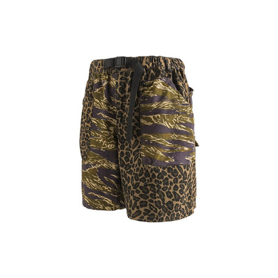Shorts Cargo Camuflado con Estampado Leopardo - Unisex - Image 9