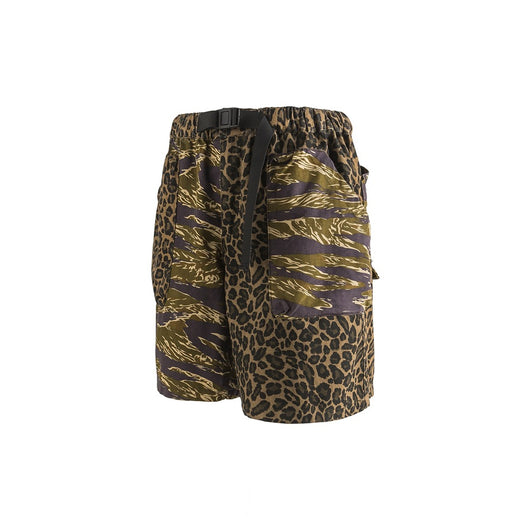 Shorts Cargo Camuflado con Estampado Leopardo - Unisex - Image 9