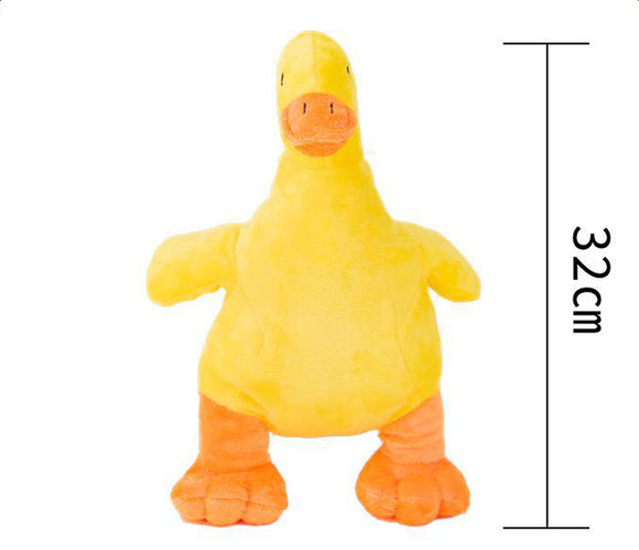 Juguete para Perros Pato Sonoro de Peluche - Resistente y Entretenido