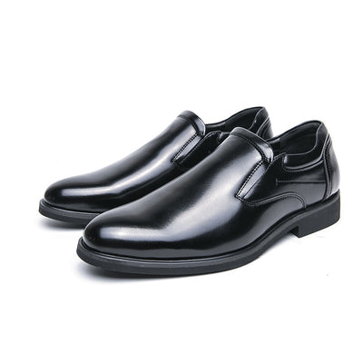 Zapatos de Cuero Formales Estilo Británico Retro para Hombre - Image 3