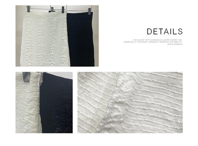 Falda A-línea Cintura Alta Slim con Efecto Cadera y Elegancia - Image 13