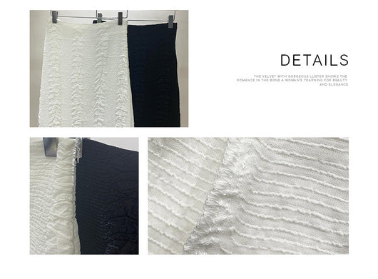 Falda A-línea Cintura Alta Slim con Efecto Cadera y Elegancia - Image 13
