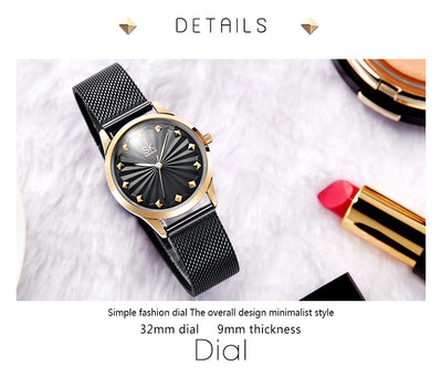 Reloj Impermeable para Mujer Shengke - Image 18