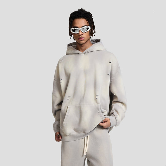 Suéter Oversized Fleece Desgastado - Image 9
