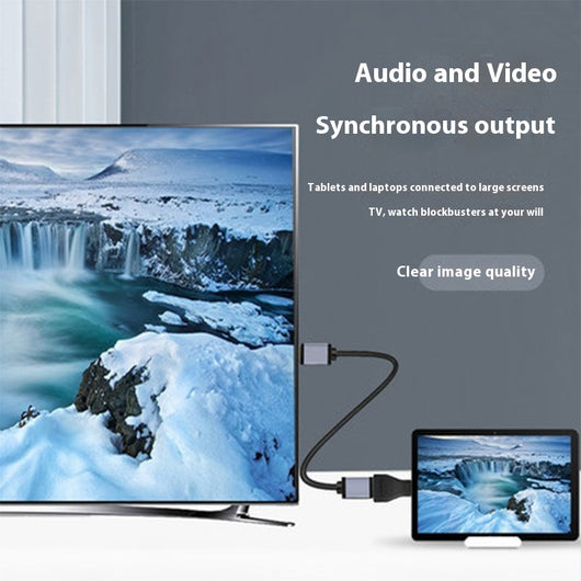 Adaptador Cable Mini HDMI de Alta Definición para Proyectores