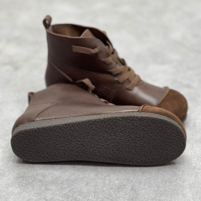 Botas Martin de Cuero Vintage con Forro Cálido y Suela Suave - Image 23