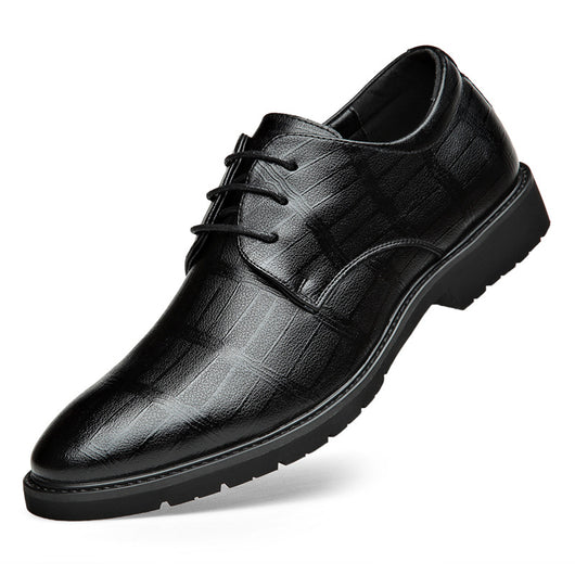 Zapatos Formales de Cuero Genuino para Hombre Talla Grande - Image 8