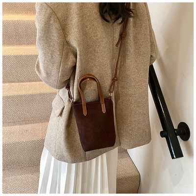 Bolsa Crossbody Retro Leopardo Otoño Invierno - Bandolera Ante Versátil para Teléfono - Image 25