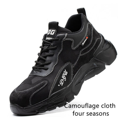 Zapatos de Seguridad para Hombre con Puntera de Acero Anti-aplastamiento y Anti-perforación - Image 8