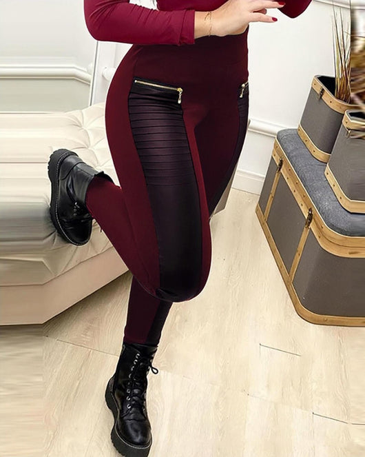 Pantalones Negros de Cintura Alta - Tendencia Fashion - Image 7