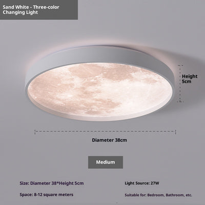 Lámpara de Techo Moderna Moon - Diseño Creativo para Dormitorio - Image 9