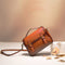Bolso Mensajero de Cuero Genuino - Estilo Versátil para Mujer