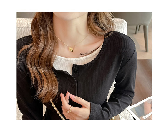 Blusa Larga Suelta Casual Versátil para Mujer - Image 11