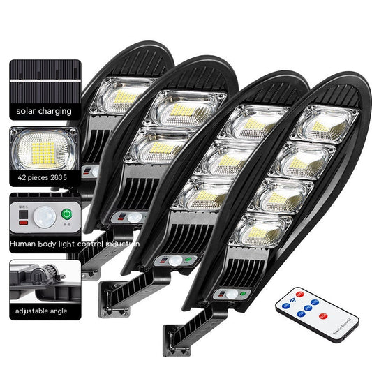 Lámpara Solar de Jardín con Sensor de Movimiento Diseño Espada LED - Image 2