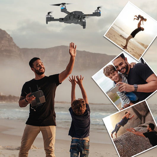 Dron Inteligente con GPS, Cámara HD y Control Remoto - Retorno Automático - Image 2