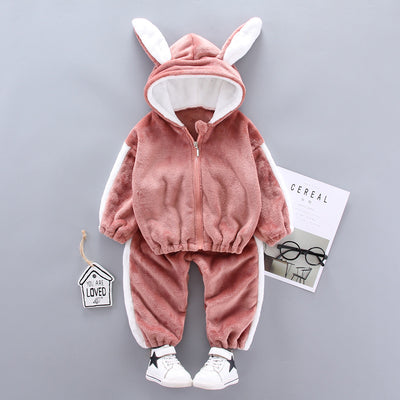 Conjunto de Franela con Cierre para Niños - Otoño e Invierno - Image 4