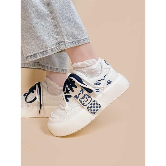 Zapatillas Deportivas Niña Diseño Kawaii Pan Tostado - Image 2
