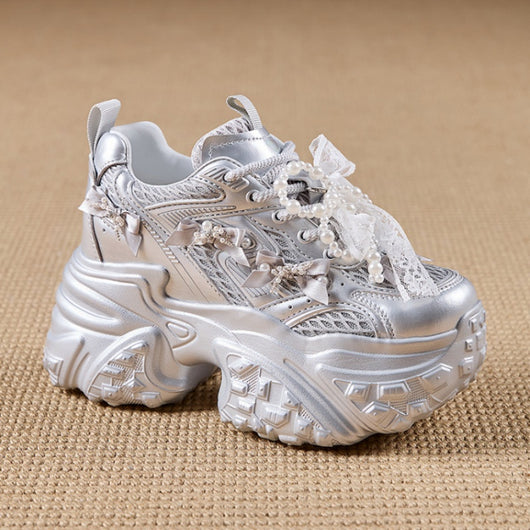Zapatillas Deportivas Elevadoras con Malla Transpirable y Suela Reforzada - Image 19