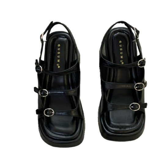 Sandalias Muffin para Mujer con Hebilla y Correa Ajustable - Image 10