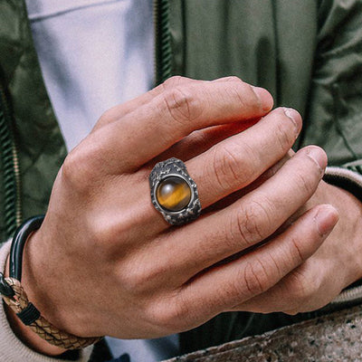 Anillo de Acero Titanio para Hombre - Image 9