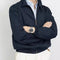 Chaqueta Retro Clásica con Solapa para Hombre