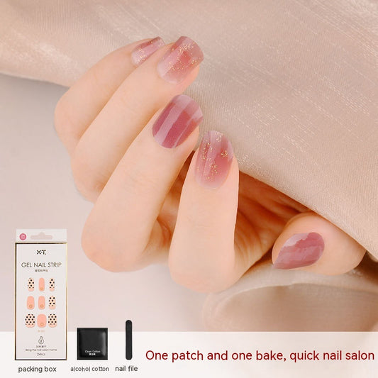 Pegatinas de Uñas UV Gel Semi-curadas Impermeables - Pure Desire Wind Wear