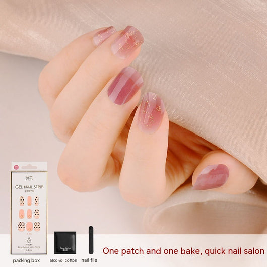 Pegatinas de Uñas UV Gel Semi-curadas Impermeables - Pure Desire Wind Wear