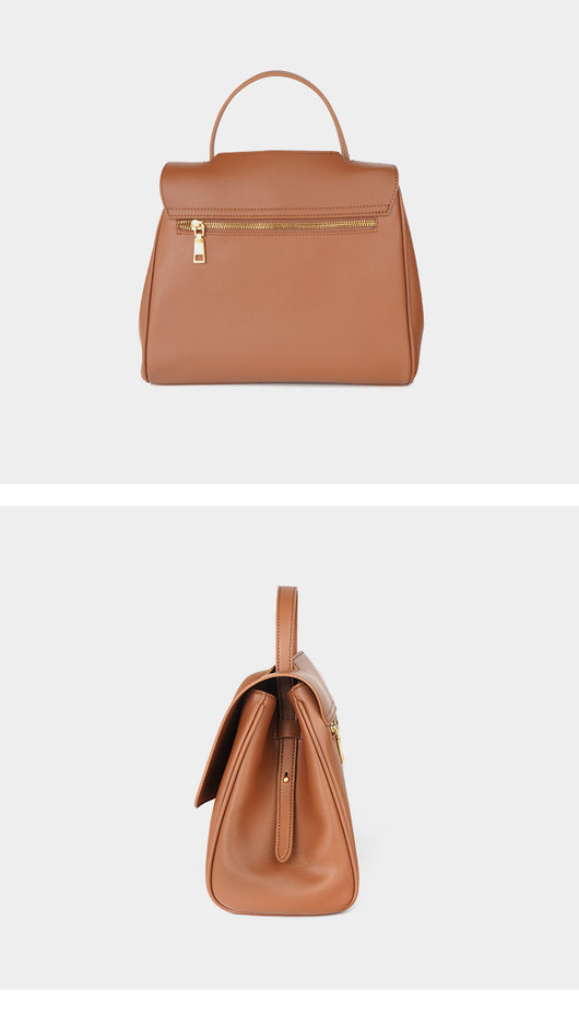 Bolso Bandolera de Cuero Genuino para Mujer - Estilo Casual y Elegante - Image 20