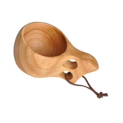 Vaso Portátil de Madera Nórdica con Asa - Diseño Creativo - Image 4