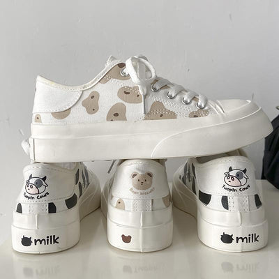 Zapatillas de Lona Blancas para Mujer - Estilo Casual Versátil Primavera Verano - Image 3