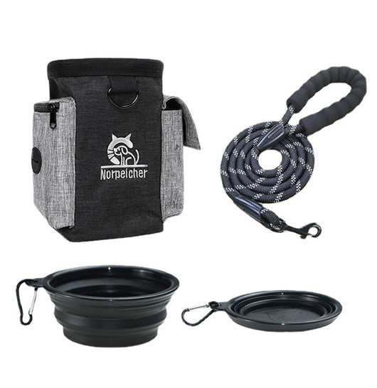 Set de Entrenamiento Canino 3 en 1: Cuerda, Comedero y Correa - Image 3