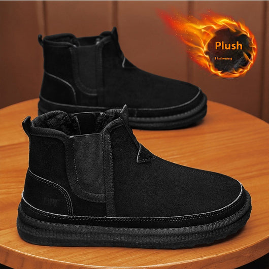 Botas Térmicas de Invierno para Hombre - Zapatos Deportivos Cálidos Tipo Tobillero - Image 7