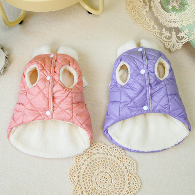 Falda de Algodón Acolchada para Perros Pequeños - Diseño Angelical - Image 3