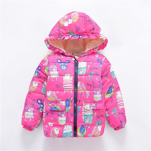 Chaqueta Acolchada con Capucha Graffiti Fashion Plus para Niños - Image 20