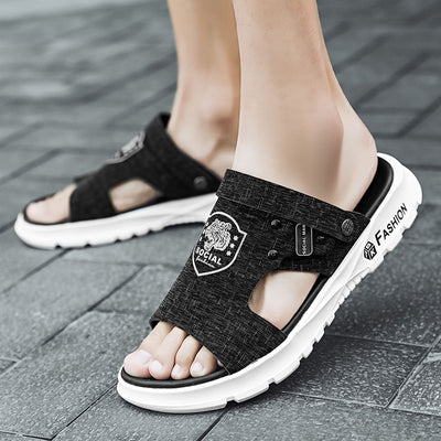 Sandalias de Cuero Impermeables para Hombre - Image 23