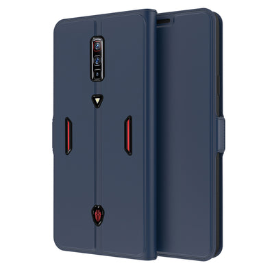 Funda de Cuero con Ranura para Tarjeta - Nubia Red Magic 6 Flip - Image 9
