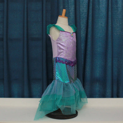 Vestido Sirena Princesa para Fiesta de Cumpleaños y Presentaciones - Image 3