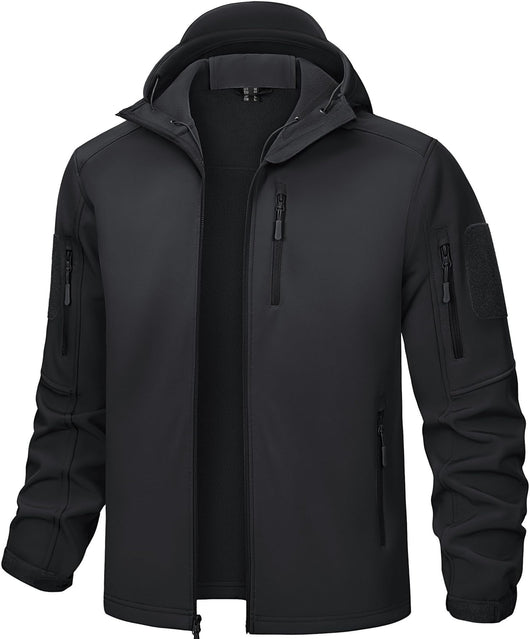 Chaqueta Deportiva Impermeable con Capucha para Hombre - Corte Holgado - Image 10